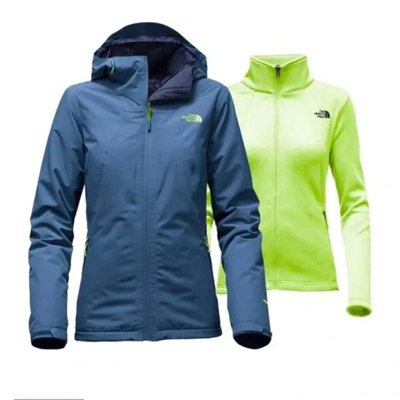 The North Face Highanddry Triclimate Jacket Women's Shady Blue Size Small - Picture 1 of 14